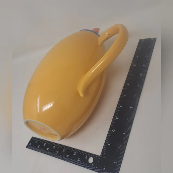 Lindt Stymeist Coffee Pot Teapot Colorways Blue Oval Japan Vintage 80s 90s - Picture 11 of 11